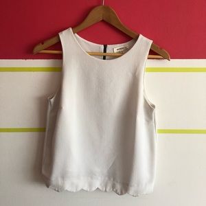 Monteau Scallop top